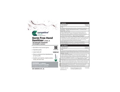 Germfree 8oz (Compchoice 6930 Germfree 8oz)